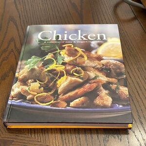 Gourmet Chicken Recipes Cookbook with Colorful Cover